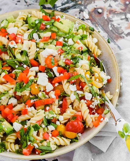 Chickpea Pasta Salad