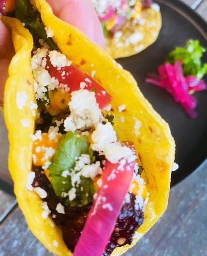 Smoked Pork Belly Tacos