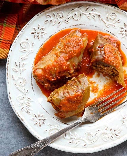 Slow Cooker Cabbage Rolls