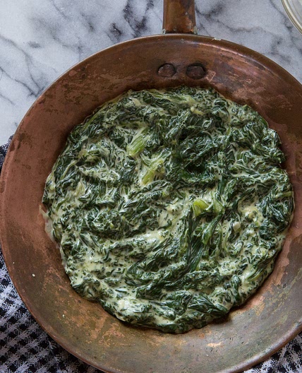 Easiest Creamed Spinach