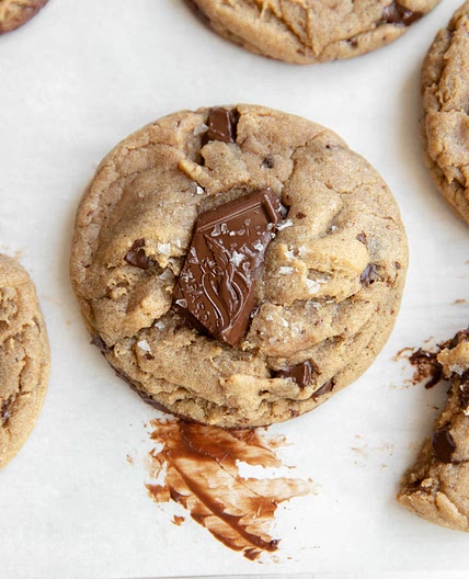 tahini chocolate chip cookies