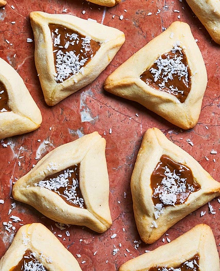 Hamantaschen With Dulce de Leche Filling