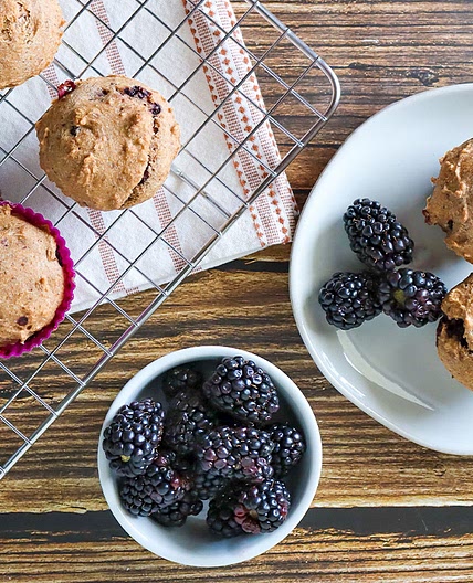 Blackberry Lemon Tea Cakes