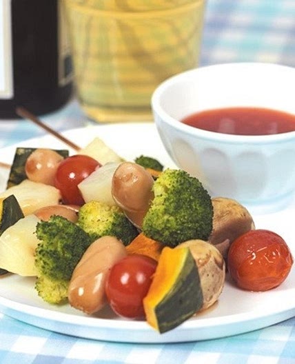 비엔나 채소꼬치구이 만드는 법