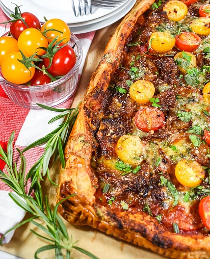 Rustic Tomato Tart