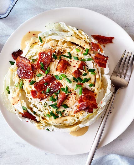 Napa Cabbage Wedge With Sesame Ranch