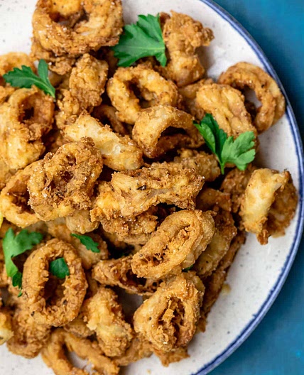 Crispy Fried Calamari Recipe