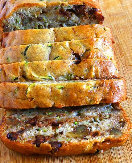 Banana Chocolate Chip Zucchini Bread
