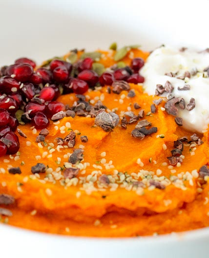 Mashed Sweet Potato Bowl