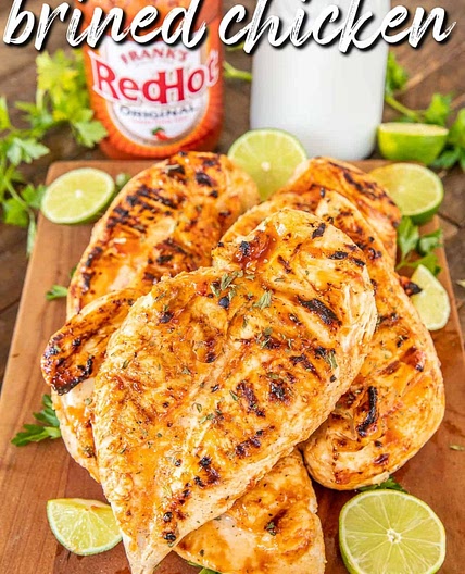 Buttermilk Hot Sauce Brined Chicken