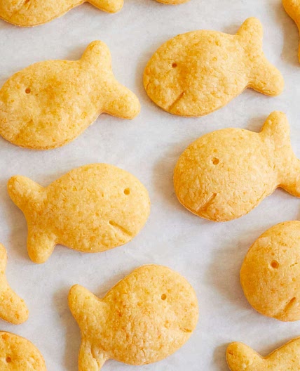 4-Ingredient Homemade Goldfish Crackers