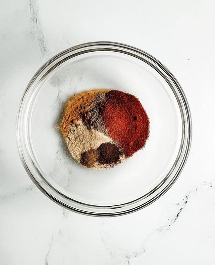 Chicken Hummus Bowls with Shawarma Spices