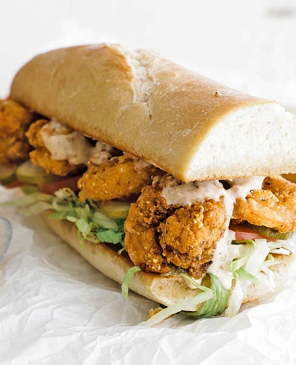 New Orleans Shrimp Po Boy Sandwich Recipe