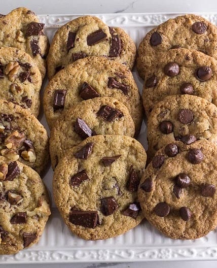 Low FODMAP One-Bowl Chocolate Chunk Cookies