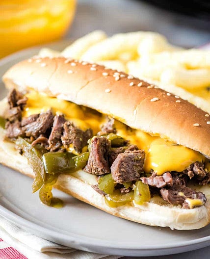 Crock Pot Philly Cheesesteak