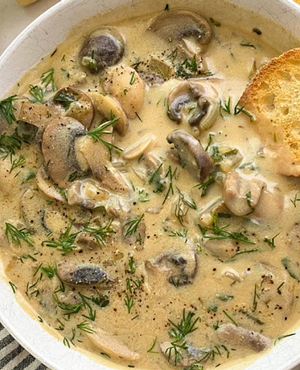 Warming Hungarian Mushroom Soup Recipe