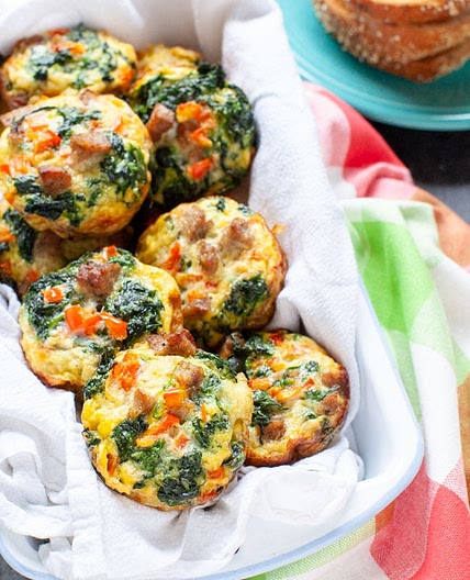 Five Ingredient Breakfast Egg Cups