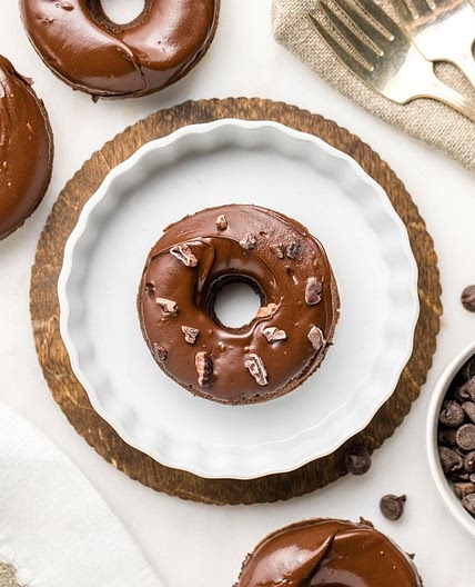 One Bowl Chocolate Donuts