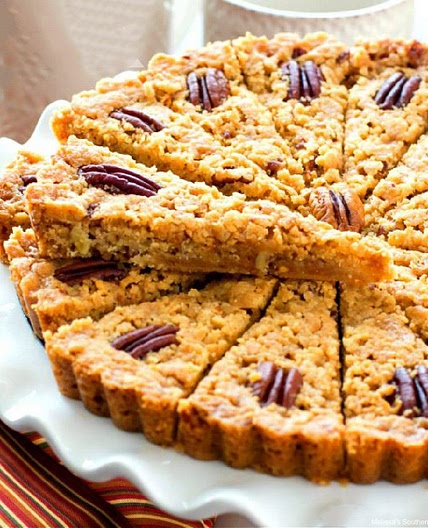 Toffee Pecan Brown Sugar Shortbread