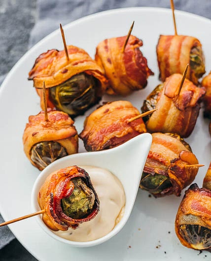 Bacon Wrapped Brussels Sprouts