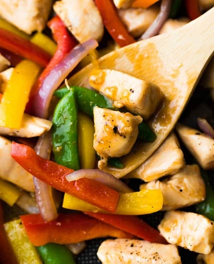 Honey Sriracha Chicken Stir Fry