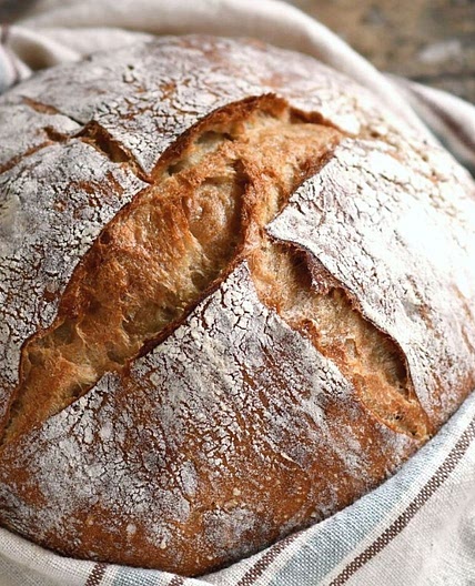 Rustic French Sourdough Bread