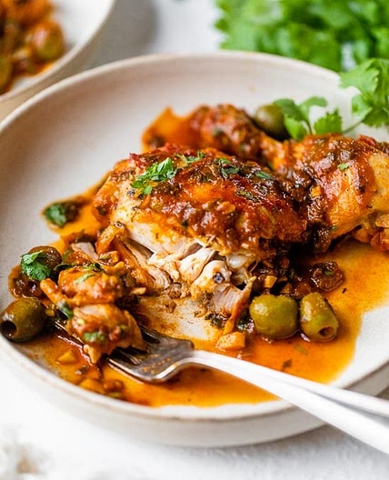 Pollo Guisado or Latin Chicken Stew