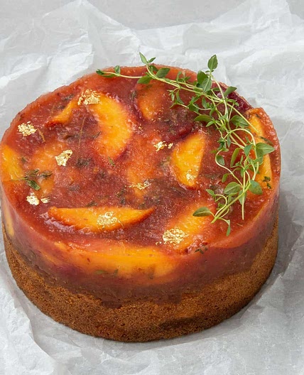 Easy Peach cake