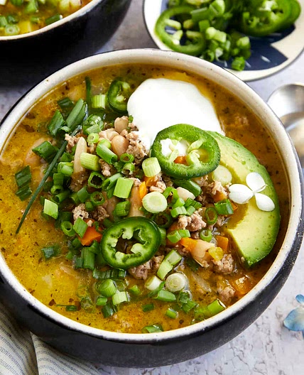 Healthy White Turkey Chili Recipe