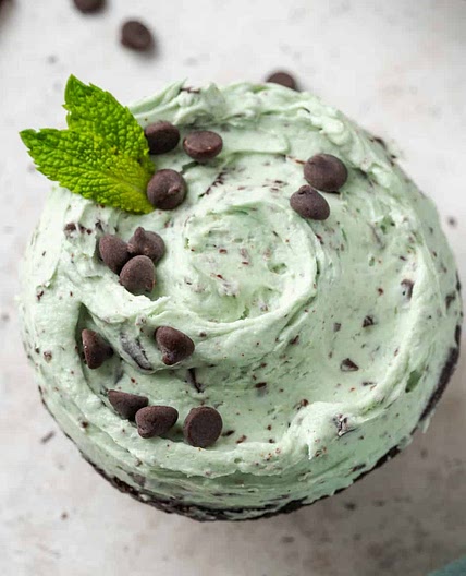Mint Chocolate Chip Frosting