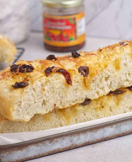 Sun Dried Tomato Focaccia
