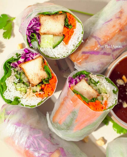 Tofu Spring Rolls
