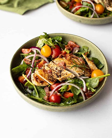 Rosemary Chicken and Bacon Salad