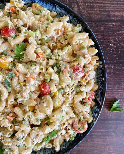 Vegan Tuna Pasta Salad