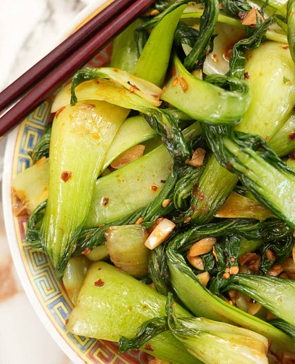 Chili Garlic Bok Choy