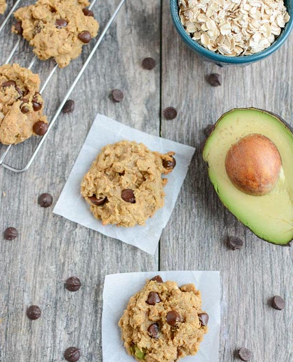 Peanut Butter Avocado Cookies