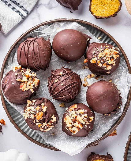 Pumpkin Truffles