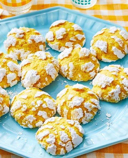Lemon Crinkle Cookies