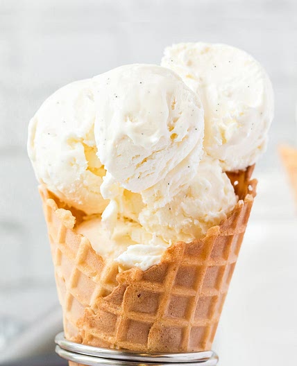 No-Churn Vanilla Ice Cream