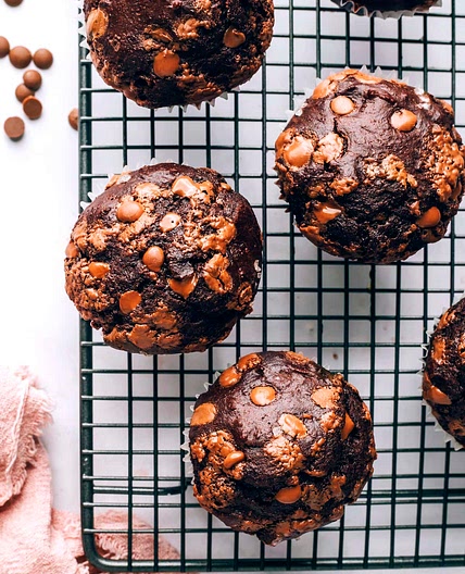 Healthy Chocolate Muffins
