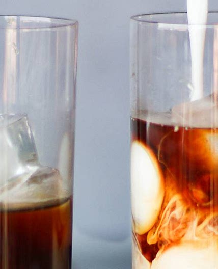 Cold Brew Coffee with Vanilla Cream