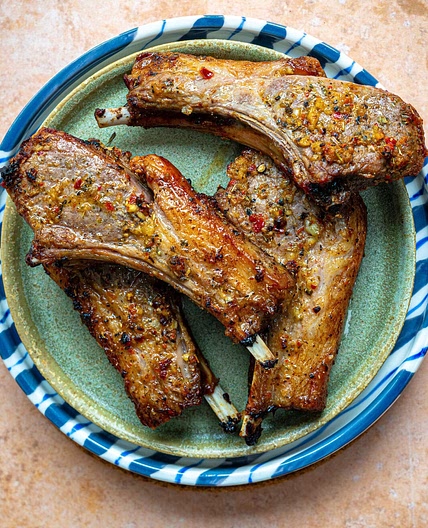 Air Fryer Lamb Chops
