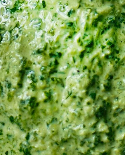 Fresh coriander chutney