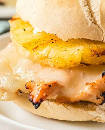 Grilled Chicken Pineapple Sliders Recipe