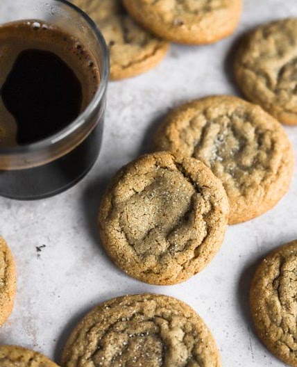 Chai Spice Brown Sugar Cookies