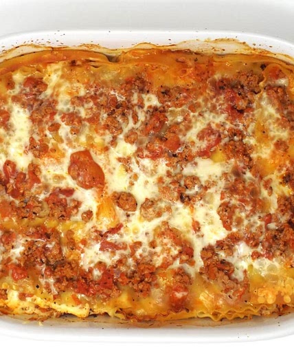 Four Cheese Ground Turkey Lasagna