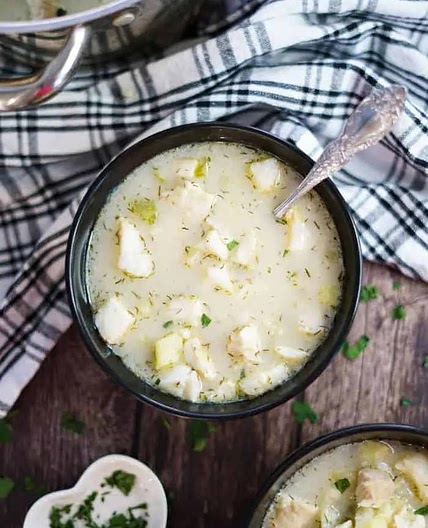 Creamy Fish Soup Recipe (Paleo, AIP, Whole30)
