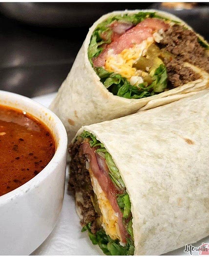 Nacho Cheese Beef Wrap