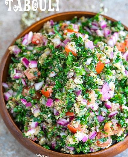 Tabouli Recipe with Amaranth