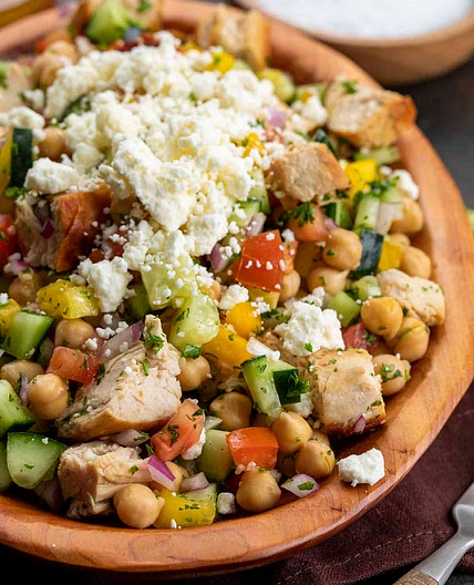 Mediterranean Chickpea Salad